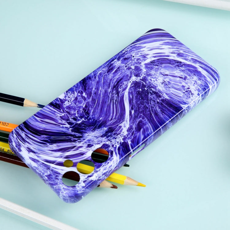 For Samsung Galaxy S22+ 5G Marble Pattern Phone Case(Purple White) - free shipping - PMC TechLife - Order now!