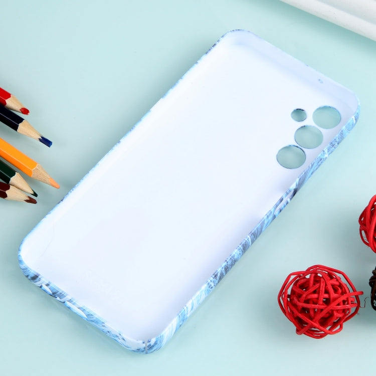 For Samsung Galaxy A54 Marble Pattern Phone Case(Navy Blue White) - free shipping - PMC TechLife - Order now!