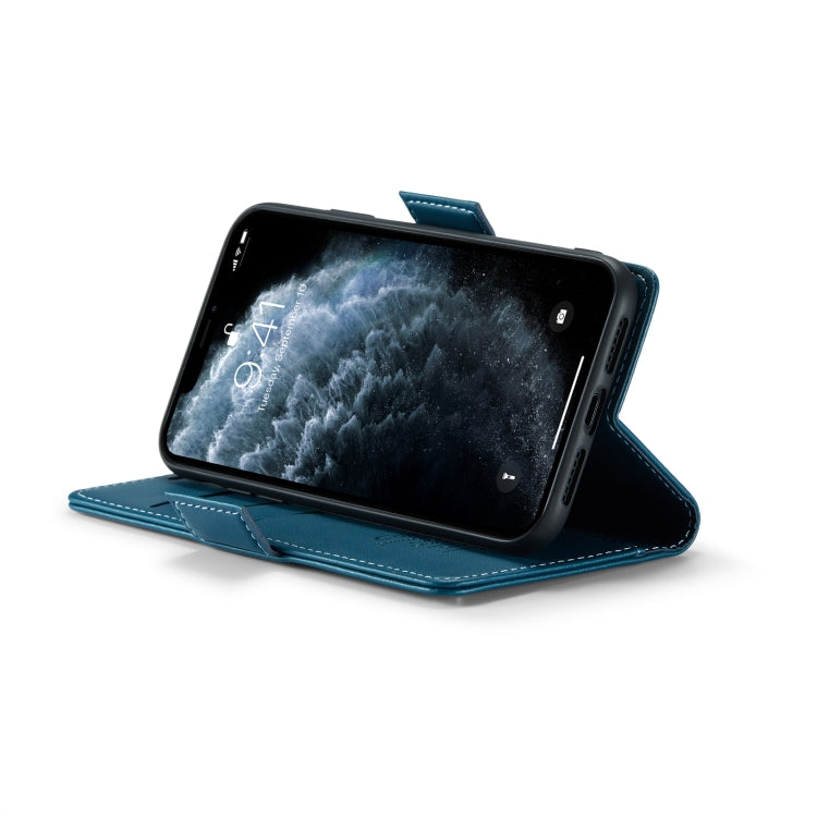 For iPhone 11 Pro CaseMe 023 Butterfly Buckle Litchi Texture RFID Anti-theft Leather Phone Case(Blue) - iPhone 11 Pro Cases by CaseMe | Online Shopping South Africa | PMC TechLife | Buy Now Pay Later Mobicred