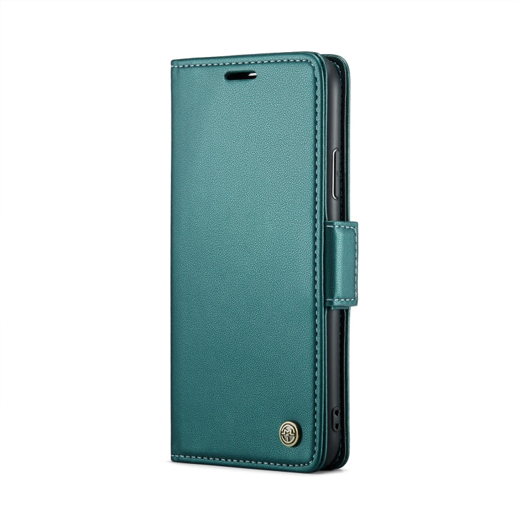 For iPhone 11 Pro Max CaseMe 023 Butterfly Buckle Litchi Texture RFID Anti-theft Leather Phone Case(Pearly Blue) - iPhone 11 Pro Max Cases by CaseMe | Online Shopping South Africa | PMC TechLife | Buy Now Pay Later Mobicred