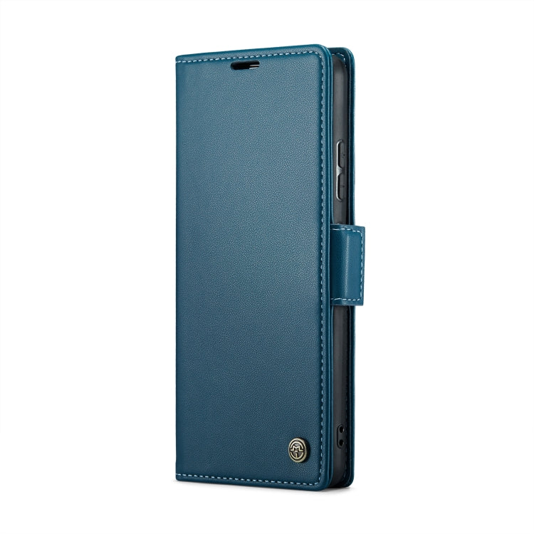 For Xiaomi 11T / 11T Pro CaseMe 023 Butterfly Buckle Litchi Texture RFID Anti-theft Leather Phone Case(Blue) - free shipping - PMC TechLife - Order now!