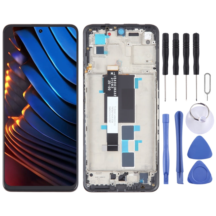 OEM Material LCD Screen For Xiaomi Poco X3 GT Digitizer Full Assembly with Frame - free shipping - PMC TechLife - Order now!