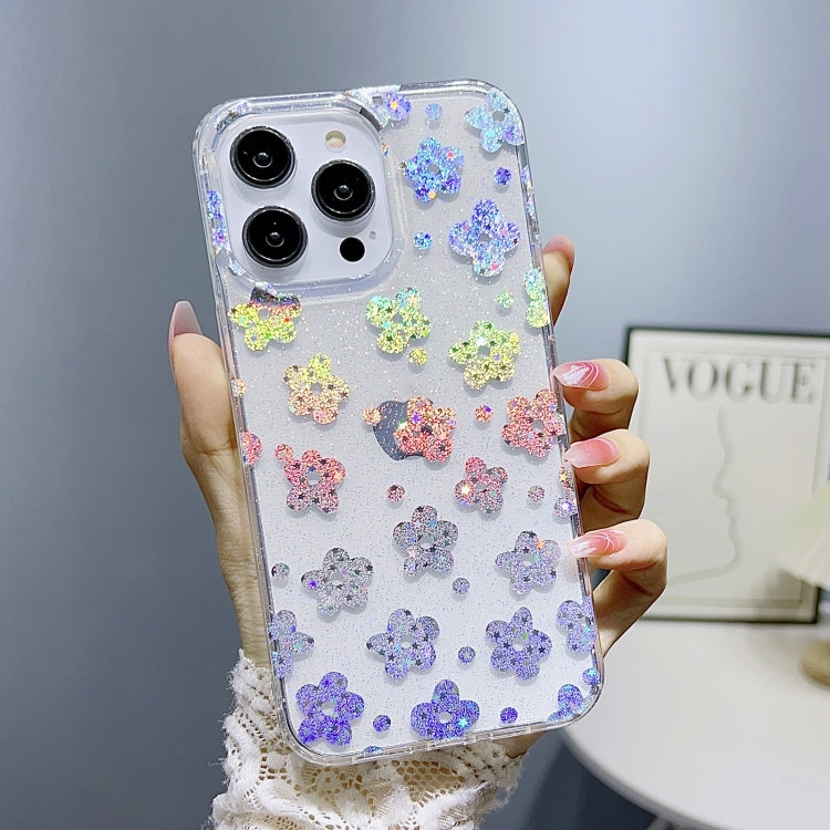 For iPhone 12 Little Star Series Glitter Powder TPU Phone Case(Lucky Clover) - free shipping - PMC TechLife - Order now!