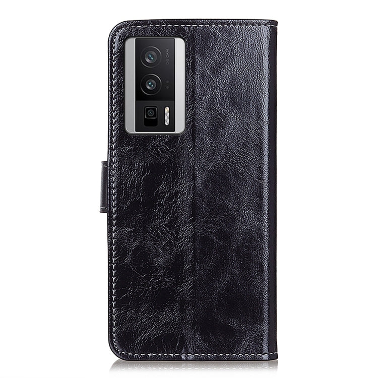 For Xiaomi Poco F5 Pro/Redmi K60/K60 Pro Retro Crazy Horse Texture Horizontal Flip Leather Phone Case(Black) - free shipping - PMC TechLife - Order now!
