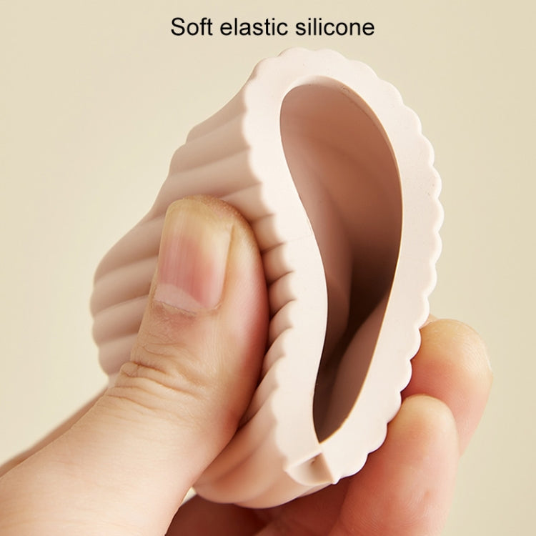 For Apple Watch Wave Pattern Silicone Watch Charging Stand(White) - Charger / Holder by PMC TechLife | Online Shopping South Africa | PMC TechLife