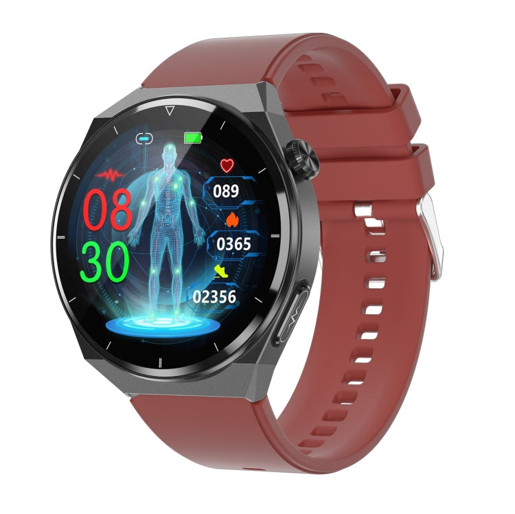 TK20 1.39 inch IP68 Waterproof Silicone Band Smart Watch Supports ECG / Remote Families Care / Body Temperature Monitoring(Red) - Smart Watches by PMC TechLife | Online Shopping South Africa | PMC TechLife
