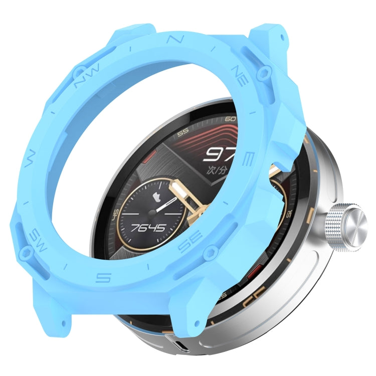 For Huawei Watch GT Cyber Armor Hollow Watch Protective Case(Sky Blue) - Watch Cases by PMC TechLife | Online Shopping South Africa | PMC TechLife