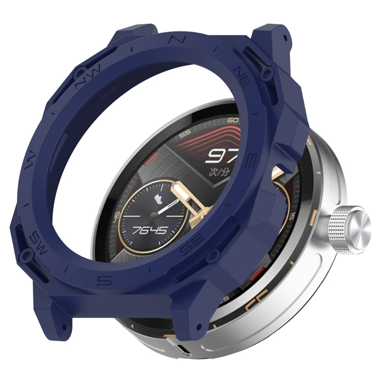 For Huawei Watch GT Cyber Armor Hollow Watch Protective Case(Midnight Blue) - Watch Cases by PMC TechLife | Online Shopping South Africa | PMC TechLife