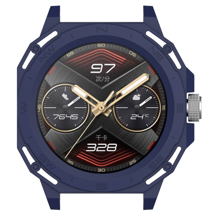 For Huawei Watch GT Cyber Armor Hollow Watch Protective Case(Midnight Blue) - Watch Cases by PMC TechLife | Online Shopping South Africa | PMC TechLife