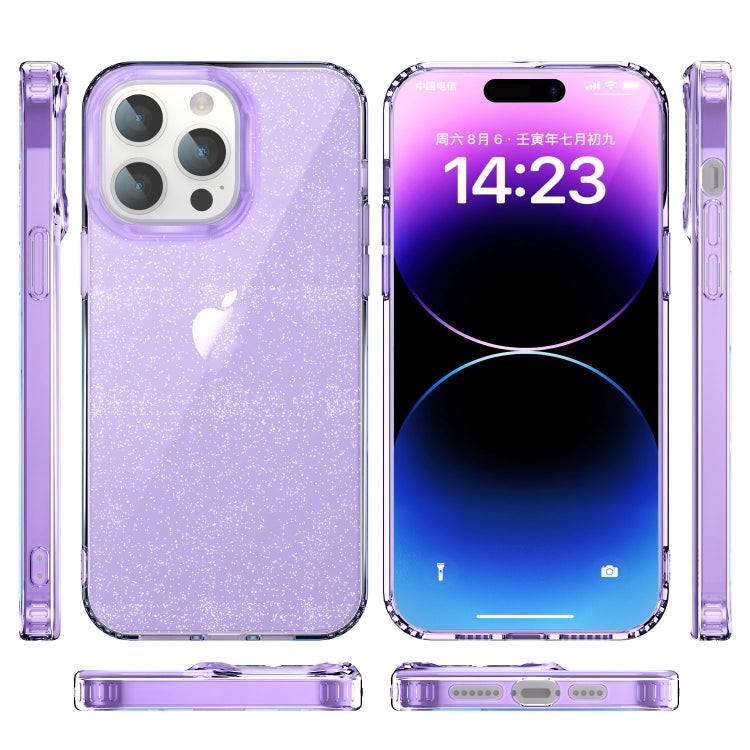 For iPhone 14 Pro Star Solid Color Phone Case(Purple) - iPhone 14 Pro Cases by PMC TechLife | Online Shopping South Africa | PMC TechLife