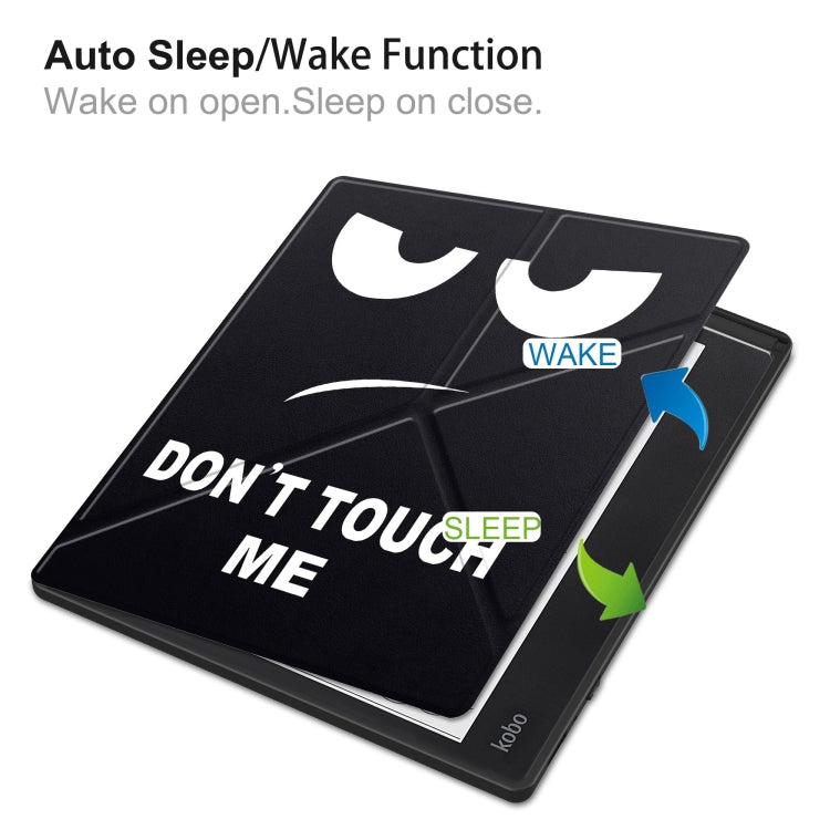 For Kobo Elipsa 2E Painted Deformation TPU Leather Smart Tablet Case(Big Eye ME) - free shipping - PMC TechLife - Order now!