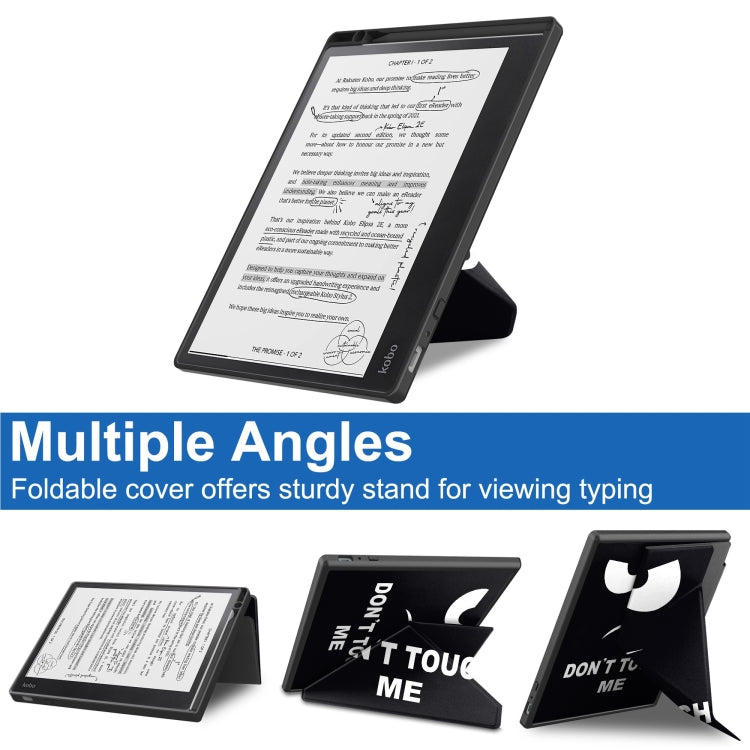 For Kobo Elipsa 2E Painted Deformation TPU Leather Smart Tablet Case(Big Eye ME) - free shipping - PMC TechLife - Order now!