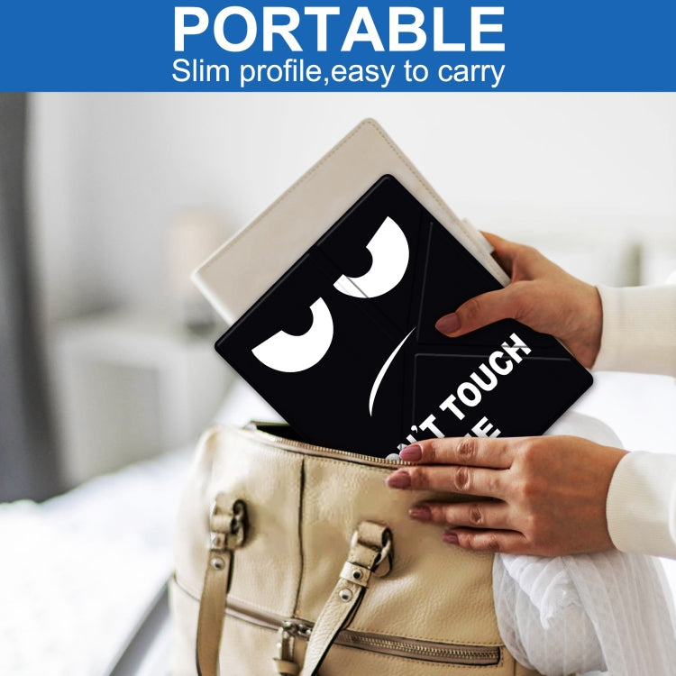 For Kobo Elipsa 2E Painted Deformation TPU Leather Smart Tablet Case(Big Eye ME) - free shipping - PMC TechLife - Order now!