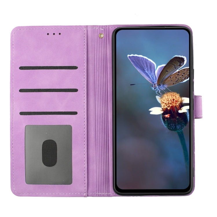 For Xiaomi 12 Pro Flower Embossing Pattern Leather Phone Case(Purple) - free shipping - PMC TechLife - Order now!