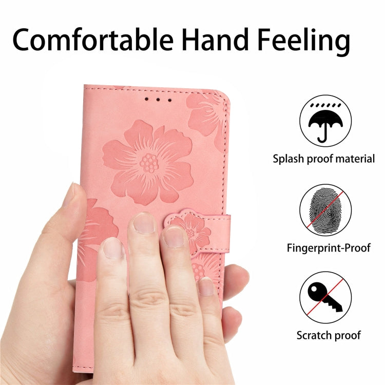 For Xiaomi 12T  / 12T Pro Flower Embossing Pattern Leather Phone Case(Pink) - free shipping - PMC TechLife - Order now!