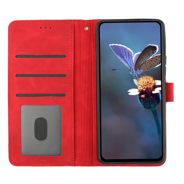 For Xiaomi 12T  / 12T Pro Flower Embossing Pattern Leather Phone Case(Red) - free shipping - PMC TechLife - Order now!