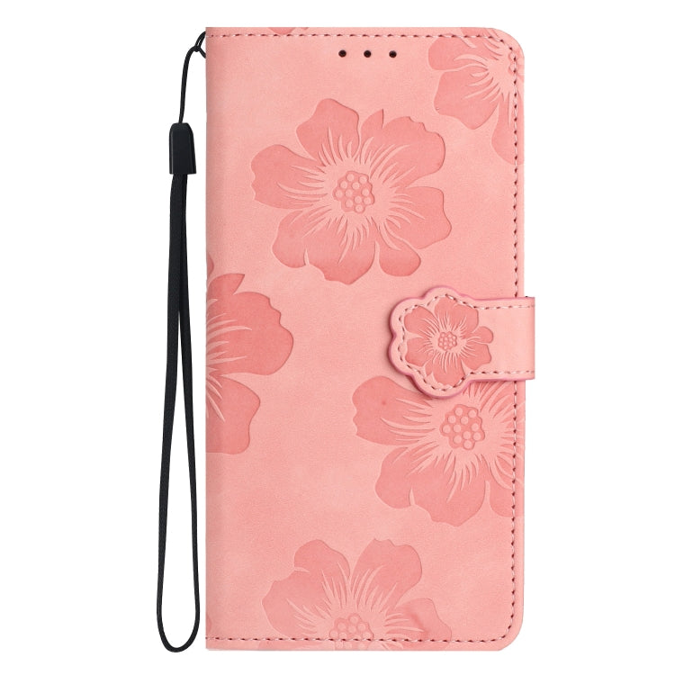 For Xiaomi 13 Flower Embossing Pattern Leather Phone Case(Pink) - free shipping - PMC TechLife - Order now!