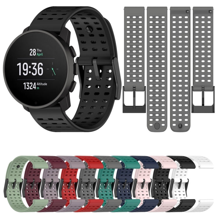For Suunto 9 Peak Pro / Suunto Vertical Silicone Replacement Watch Band(Black) -  by PMC TechLife | Online Shopping South Africa | PMC TechLife