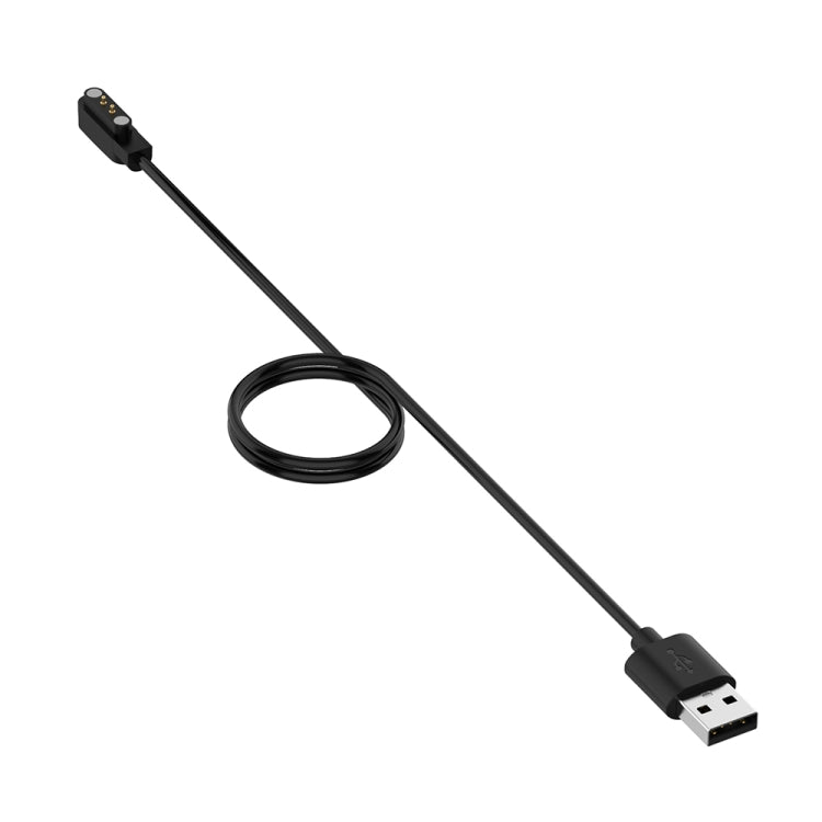 For Kieslect Smart Watch K10 / K11 Smart Watch Magnetic Charging Cable, ������:60cm(Black) - Charger by PMC TechLife | Online Shopping South Africa | PMC TechLife
