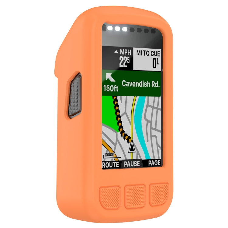 For Wahoo Elemnt Bolt V2 WFCC5 Stopwatch Silicone Protective Case(Orange) - Watch Case by PMC TechLife | Online Shopping South Africa | PMC TechLife