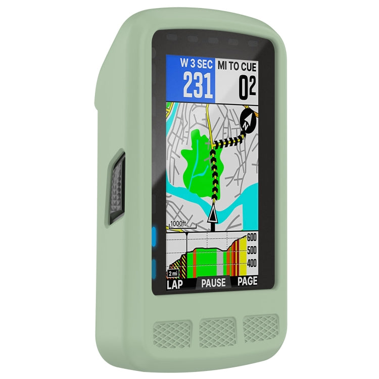 For Wahoo Elemnt Roam WFCC4 Stopwatch Silicone Protective Case(Green) - Watch Case by PMC TechLife | Online Shopping South Africa | PMC TechLife | Buy Now Pay Later Mobicred