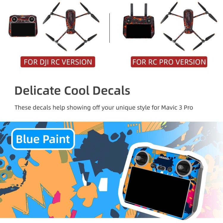 For DJI Mavic 3 Pro / RC Pro Sunnylife Drone Body Remote Control Decorative Stickers Set(Pink Cloud) - Stickers by Sunnylife | Online Shopping South Africa | PMC TechLife | Buy Now Pay Later Mobicred