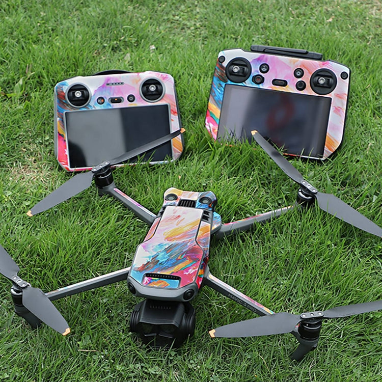 For DJI Mavic 3 Pro / RC Pro Sunnylife Drone Body Remote Control Decorative Stickers Set(Pink Cloud) - Stickers by Sunnylife | Online Shopping South Africa | PMC TechLife | Buy Now Pay Later Mobicred
