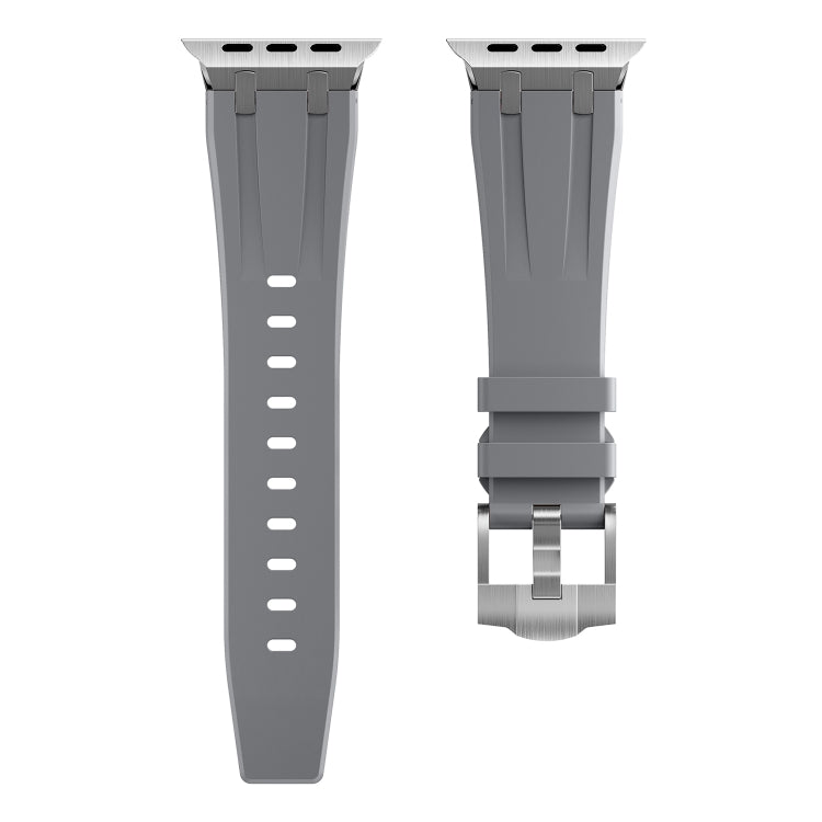 AP Silicone Watch Band For Apple Watch 2 42mm(Silver Grey) - Watch Bands by PMC TechLife | Online Shopping South Africa | PMC TechLife