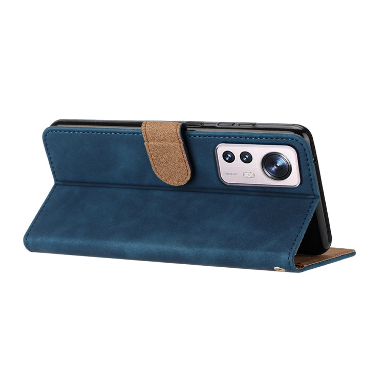 For Xiaomi 12 Pro Seven Butterflies Embossed Leather Phone Case(Blue) - free shipping - PMC TechLife - Order now!