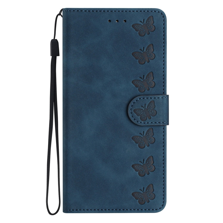 For Xiaomi 13 Pro Seven Butterflies Embossed Leather Phone Case(Blue) - free shipping - PMC TechLife - Order now!