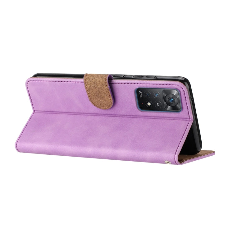 For Xiaomi Redmi Note 11 Pro 5G Global Seven Butterflies Embossed Leather Phone Case(Purple) - free shipping - PMC TechLife - Order now!
