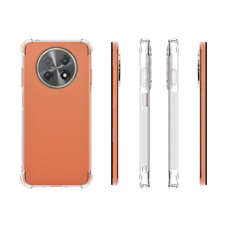 For Huawei Enjoy 60X / nova Y91 Shockproof Non-slip Thickening TPU Phone Case(Transparent) - free shipping - PMC TechLife - Order now!