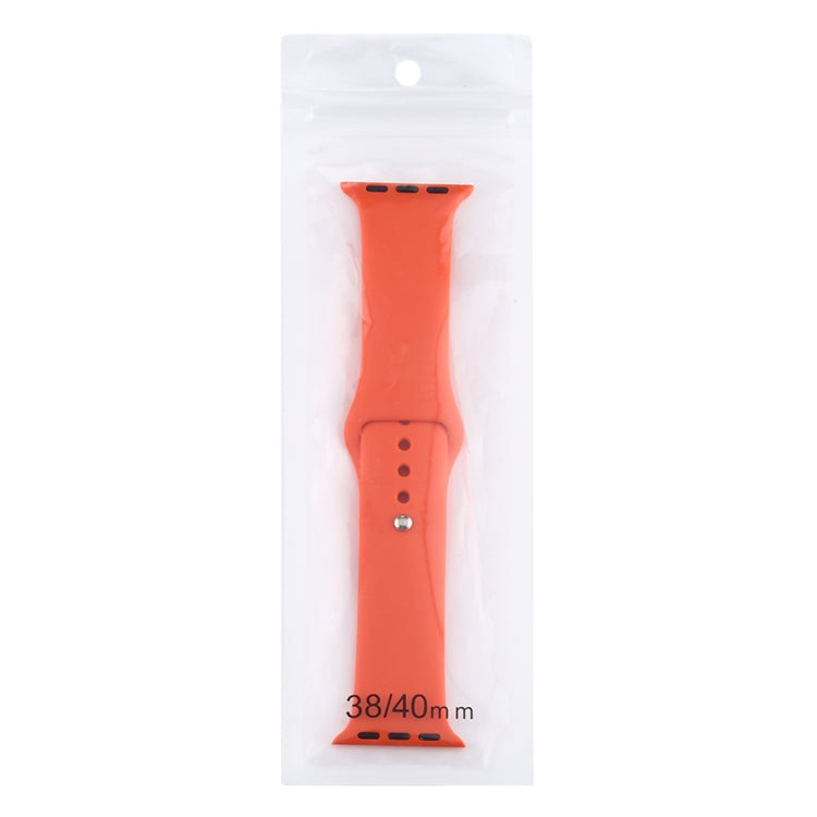 For Apple Watch Series 9&8&7 41mm / SE 3&SE 2&6&SE&5&4 40mm / 3&2&1 38mm Silicone Watch Band, Short Section (Female)(Pink) - Watch Bands by PMC TechLife | Online Shopping South Africa | PMC TechLife | Buy Now Pay Later Mobicred