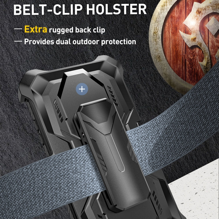 For Samsung Galaxy S22 5G Armor Series Holder Phone Case with Back Clip(Army Green) - free shipping - PMC TechLife - Order now!