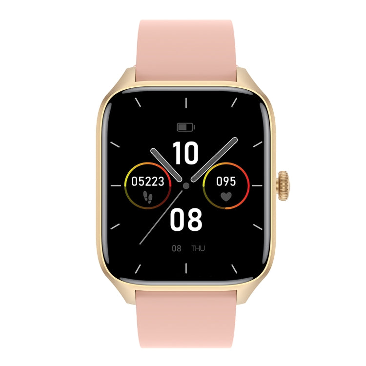 T19 Pro 1.96 inch IP67 Waterproof Silicone Band Smart Watch, Supports Dual-mode Bluetooth Call / Heart Rate Monitoring(Pink) - Smart Watches by PMC TechLife | Online Shopping South Africa | PMC TechLife
