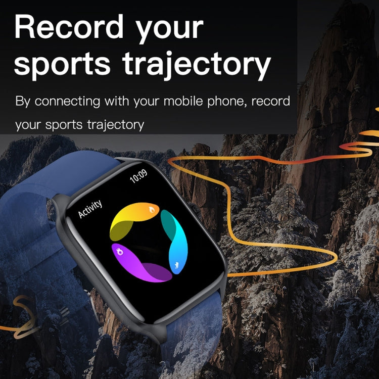 T19 Pro 1.96 inch IP67 Waterproof Silicone Band Smart Watch, Supports Dual-mode Bluetooth Call / Heart Rate Monitoring(Black) - Smart Watches by PMC TechLife | Online Shopping South Africa | PMC TechLife