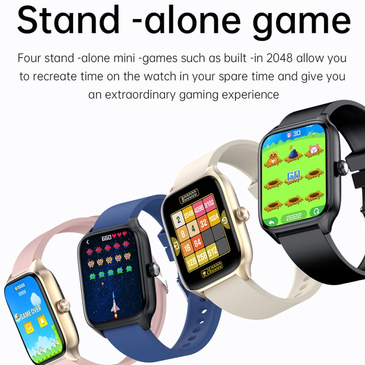 T19 Pro 1.96 inch IP67 Waterproof Silicone Band Smart Watch, Supports Dual-mode Bluetooth Call / Heart Rate Monitoring(Gold) - Smart Watches by PMC TechLife | Online Shopping South Africa | PMC TechLife