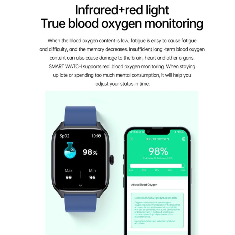 T19 Pro 1.96 inch IP67 Waterproof Silicone Band Smart Watch, Supports Dual-mode Bluetooth Call / Heart Rate Monitoring(Black) - Smart Watches by PMC TechLife | Online Shopping South Africa | PMC TechLife