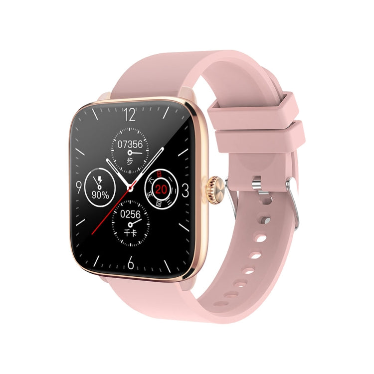 T20 1.96 inch IP67 Waterproof Silicone Band Smart Watch, Supports Dual-mode Bluetooth Call / Heart Rate Monitoring(Pink) - Smart Watches by PMC TechLife | Online Shopping South Africa | PMC TechLife