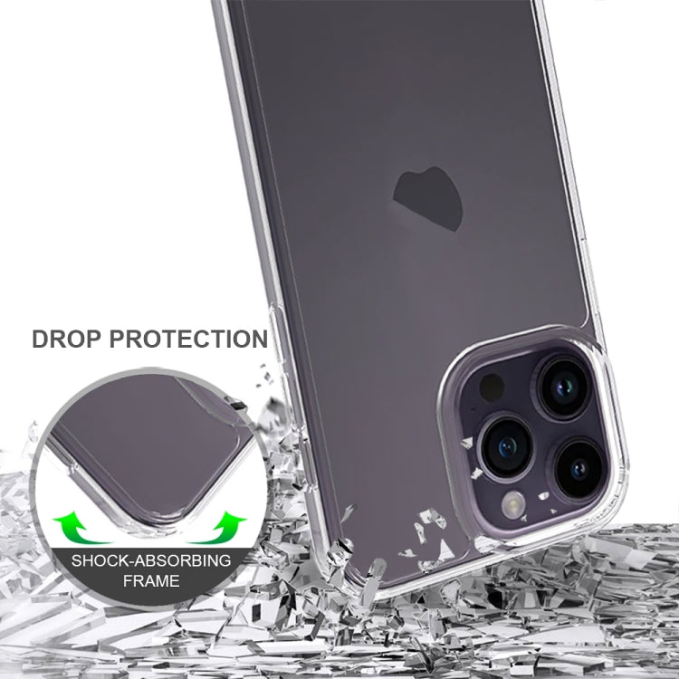 For iPhone 15 Pro Max Scratchproof Acrylic TPU Phone Case(Black) - free shipping - PMC TechLife - Order now!