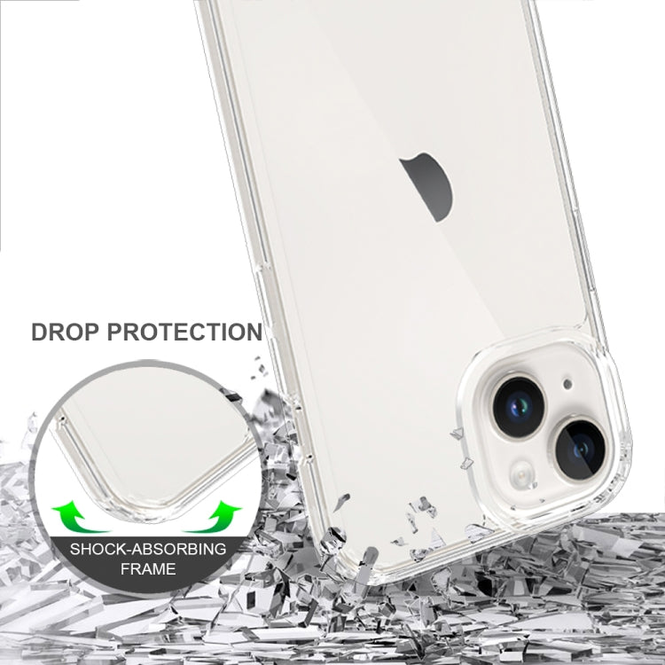 For iPhone 15 Scratchproof Acrylic TPU Phone Case(Black) - free shipping - PMC TechLife - Order now!