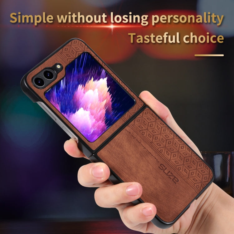 For Samsung Galaxy Z Fold5 AZNS 3D Embossed Skin Feel Phone Case(Blue) - Galaxy Z Fold5 Cases by AZNS | Online Shopping South Africa | PMC TechLife | Buy Now Pay Later Mobicred