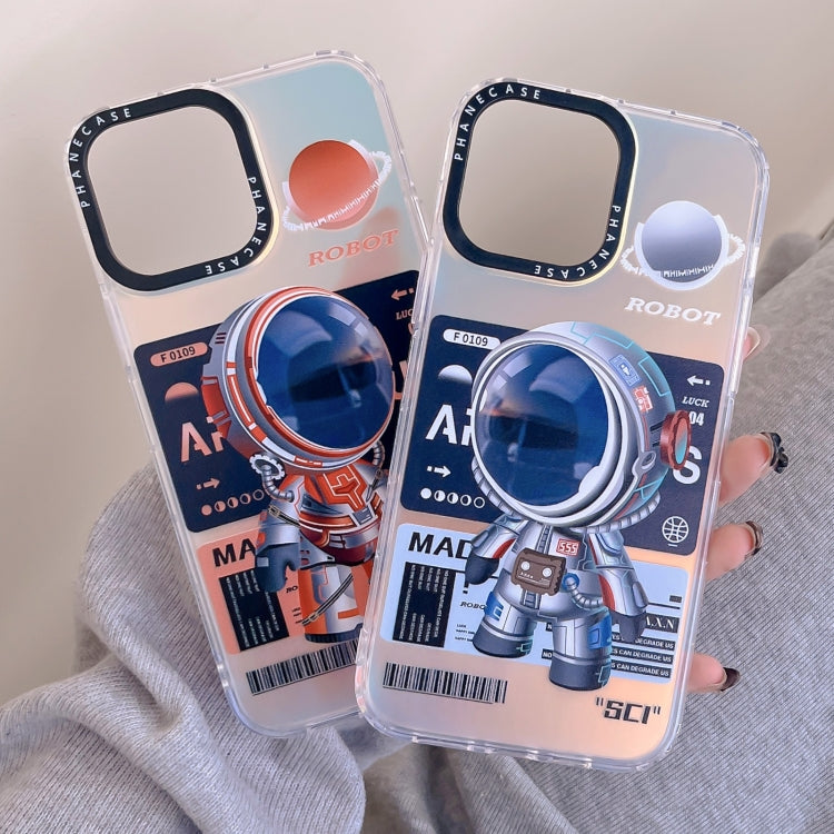 For iPhone 11 Mechanical Astronaut Pattern TPU Phone Case(Orange) - free shipping - PMC TechLife - Order now!