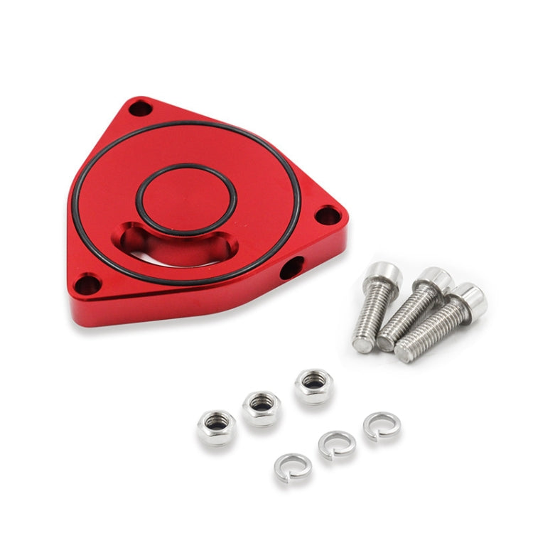 For Honda Civic 2015-2021 Car Turbo Blow Off Valve Plate Spacer BOV 1.5T Coupe Billet(Red) - Engine Fittings by PMC TechLife | Online Shopping South Africa | PMC TechLife