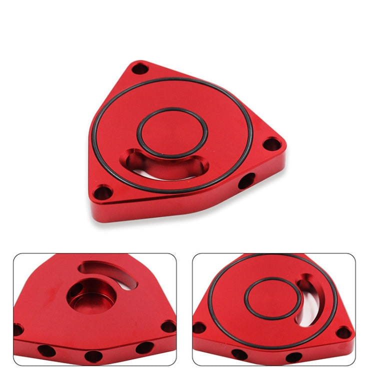 For Honda Civic 2015-2021 Car Turbo Blow Off Valve Plate Spacer BOV 1.5T Coupe Billet(Red) - Engine Fittings by PMC TechLife | Online Shopping South Africa | PMC TechLife