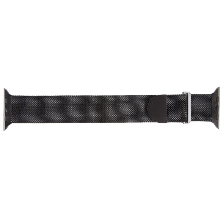 For Apple Watch 8 41mm Milanese Metal Magnetic Watch Band(Black) - Watch Bands by PMC TechLife | Online Shopping South Africa | PMC TechLife