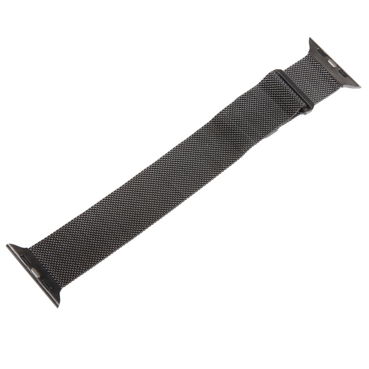 For Apple Watch 8 45mm Milanese Metal Magnetic Watch Band(Gunmetal) - Watch Bands by PMC TechLife | Online Shopping South Africa | PMC TechLife
