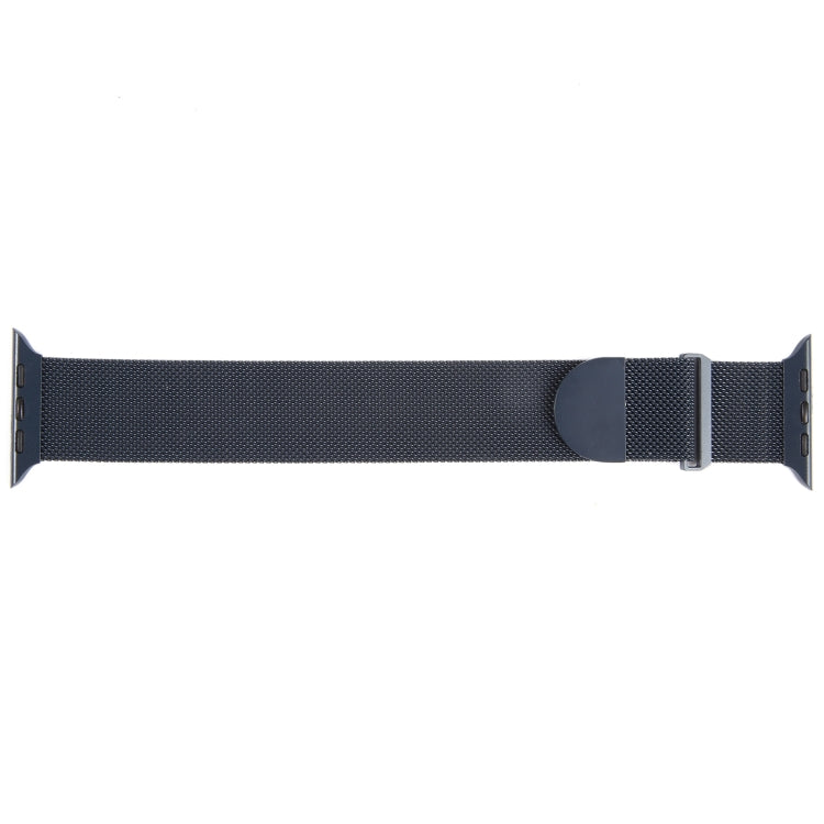 For Apple Watch SE 2022 40mm Milanese Metal Magnetic Watch Band(Midnight Blue) - Watch Bands by PMC TechLife | Online Shopping South Africa | PMC TechLife
