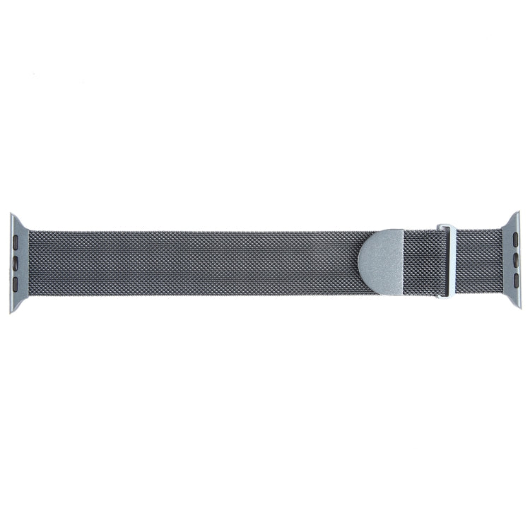 For Apple Watch SE 44mm Milanese Metal Magnetic Watch Band(Space Grey) - Watch Bands by PMC TechLife | Online Shopping South Africa | PMC TechLife
