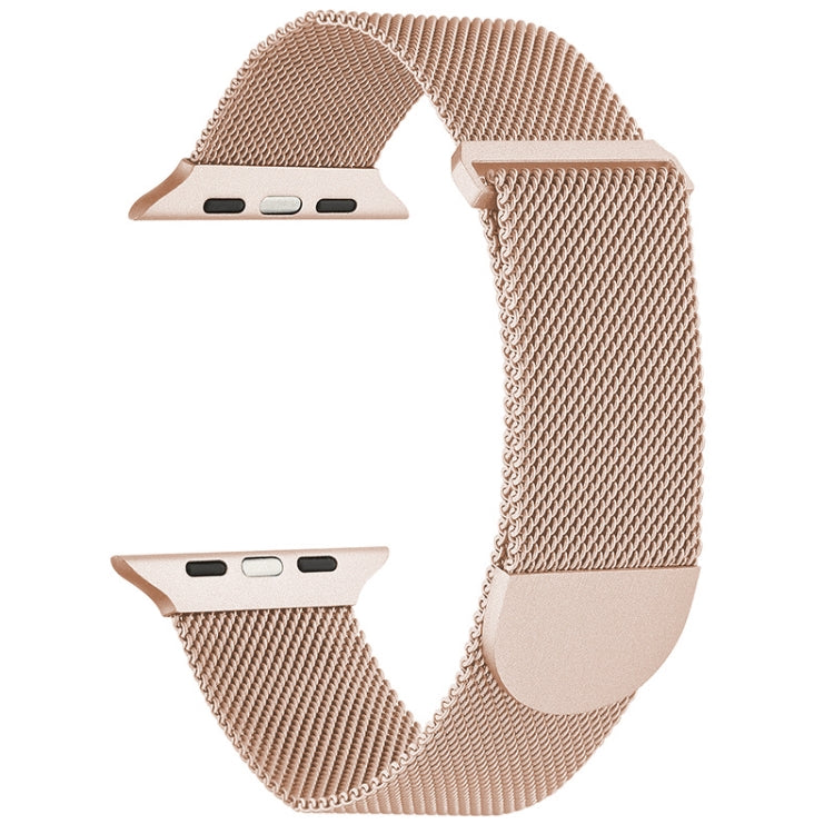 For Apple Watch 6 44mm Milanese Metal Magnetic Watch Band(Retro Gold) - Watch Bands by PMC TechLife | Online Shopping South Africa | PMC TechLife